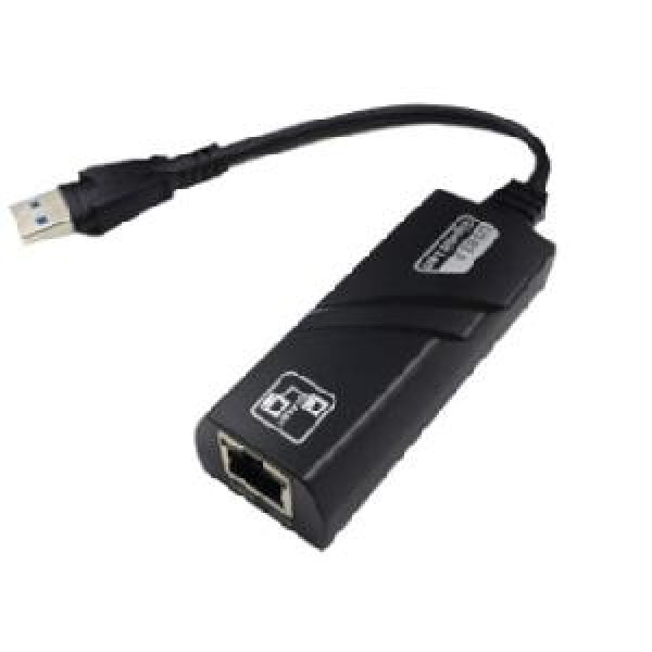 KDUSBRJ453001, Kingda, USB 3.0 A plug to RJ45 1 Gbe Etherent Adaptor