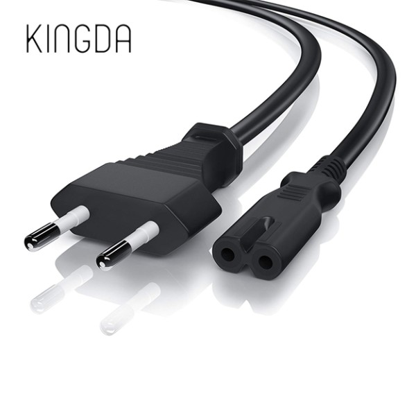 PC6067, KINGDA, Power cable,VDE tested,Euro male/Eruo femle,1.5M
