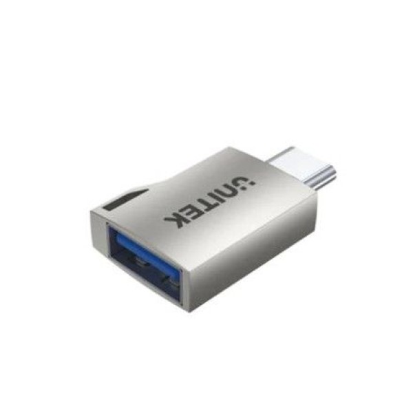 გადამყვანი A1025GNI,UNITEK USB-C 5Gbps Male To USB-A Female Adapter, Silver