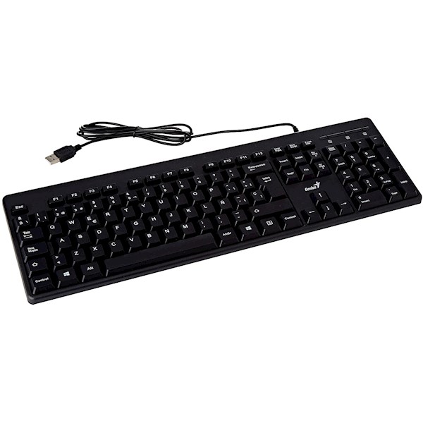 კლავიატურა KB-116,Genius Smart  Keyboard USB Black