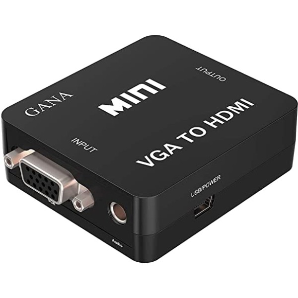 VGA to HDMI Converter, HD video