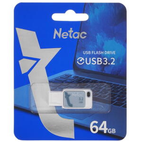 NT03UA31N-064G-32BL, NETAC, UA31 USB3.2 ...