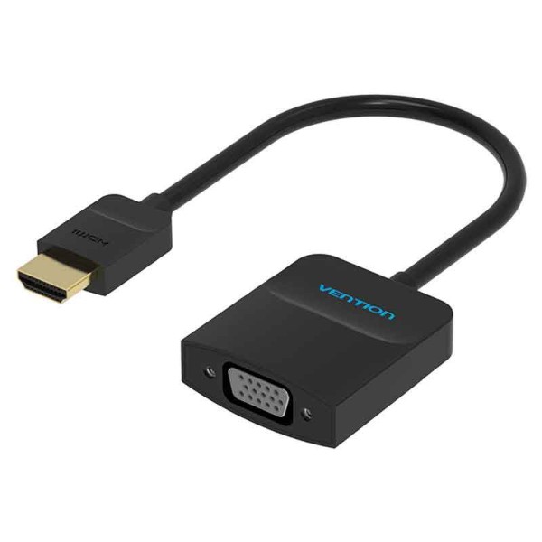 HDMI ვიდეო  ადაპტერი CM270 UGREEN (60738) HDMI To VGA Converter Without Audio 1920*1080@60Hz(Max) Black
