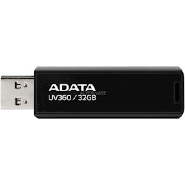 USB მეხსიერება, AUV360-32G-RBK, ADATA UV360-32GB-USB 3.2, RETAILBLACK