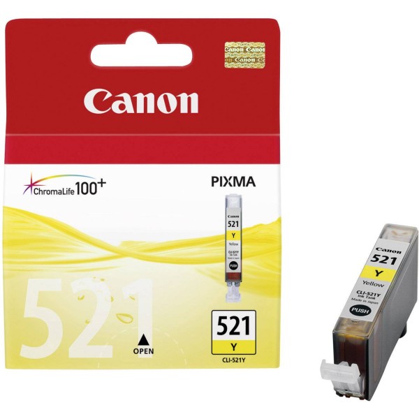 კარტრიჯი CLI-521Y,Canon Yellow