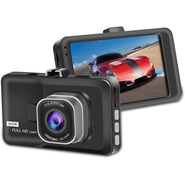 მანქანის ვიდეო რეგისტრატორი Full HD 1080P  car video registrator