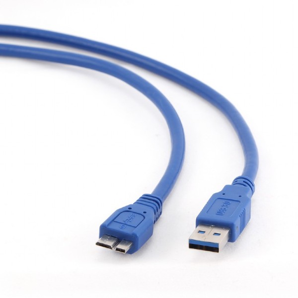 Gembird USB3.0 AM to Micro BM cable, 0.5...