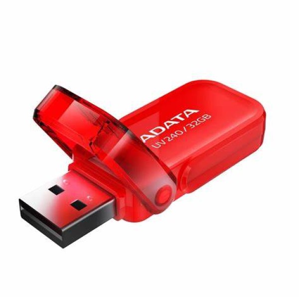 USB მეხსიერება,  AUV240-32G-RRD,  ADATA,   AUV240-32GB-RETAIL RED usb 2.0