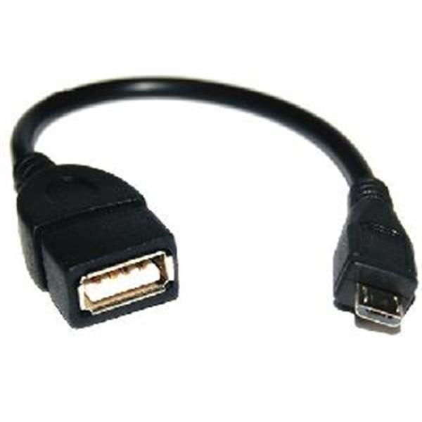 KDUSB2002-1M, KINGDA,  USB 2.0 A female to micro 5Pin male cable,CU ,1M